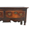 Rustic Oak Dresser on Turned Legs
