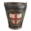 Leather Fire Bucket with St. George's Cross