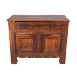 French Cupboard with Floral Carving