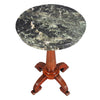 William IV Period Marble-Top Occasional Table Stamped W&C Wilkinson