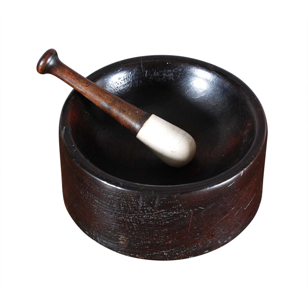 Shallow Mortar with Ceramic Pestle