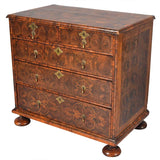 Oyster-Veneered Chest of Drawers