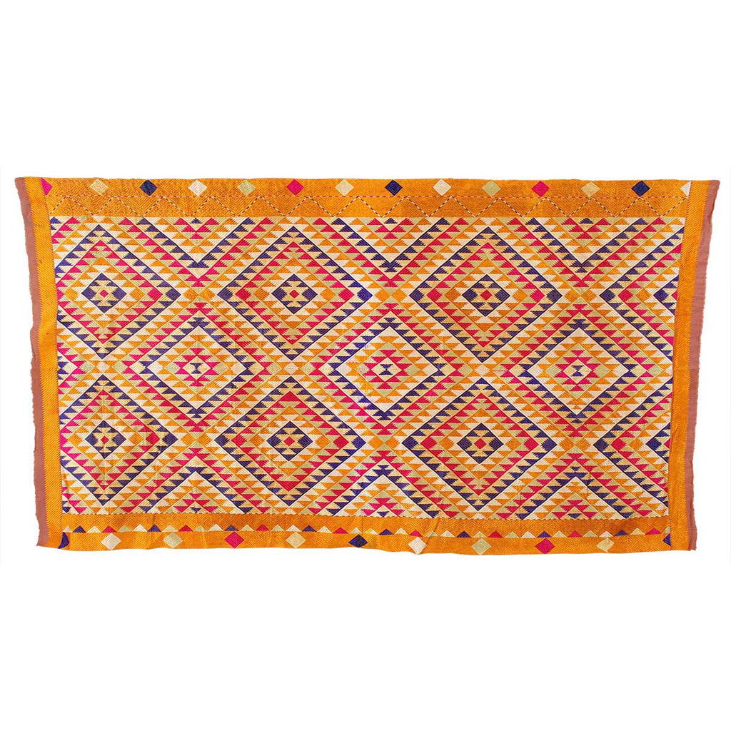 Phulkari Silk Floss Embroidery