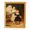 Portrait of Two Children in a Pastoral Landscape