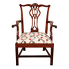 Pair of Large Chippendale Armchairs