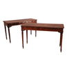 Pair of Fruitwood Console Tables