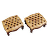 Pair of Tufted Footstools