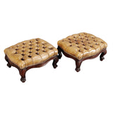 Pair of Tufted Footstools