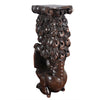 Pair of Carved Upright Lions