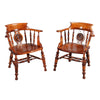 Pair of Smoker's Bow Windsors