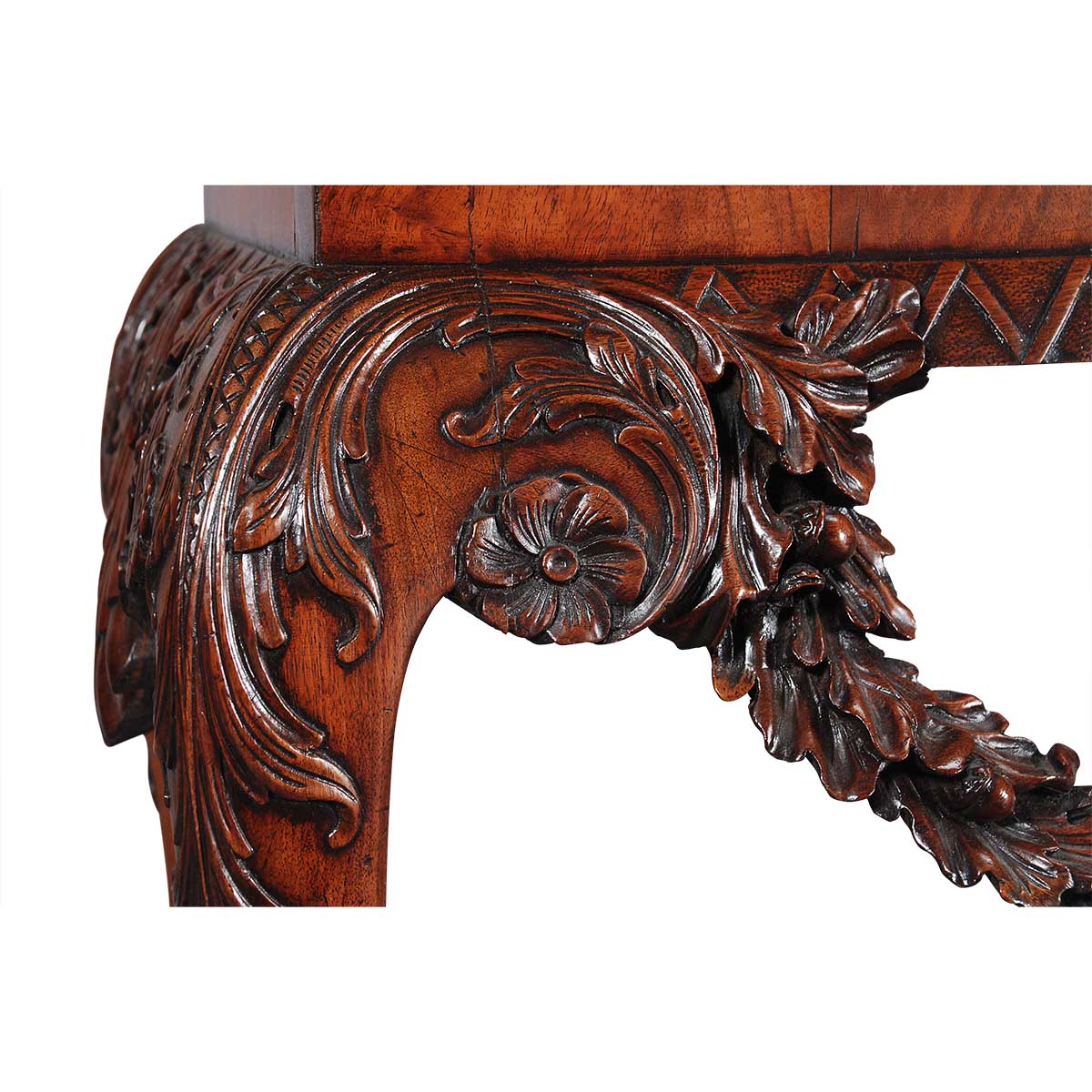 Pair of Irish MarbleTop Side Tables Jayne Thompson Antiques Inc.