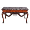 Pair of Irish Marble-Top Side Tables