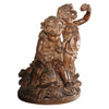 A 19th century French terra cotta statue. view 3