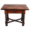 Rosewood Table on Barley Twist Legs
