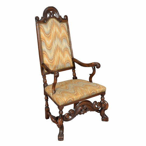 A 19th century French Scandinavian armchair. view 1