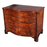Chippendale Period Serpentine Chest of Drawers