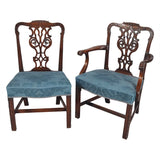 Set of Ten Dining Chairs
