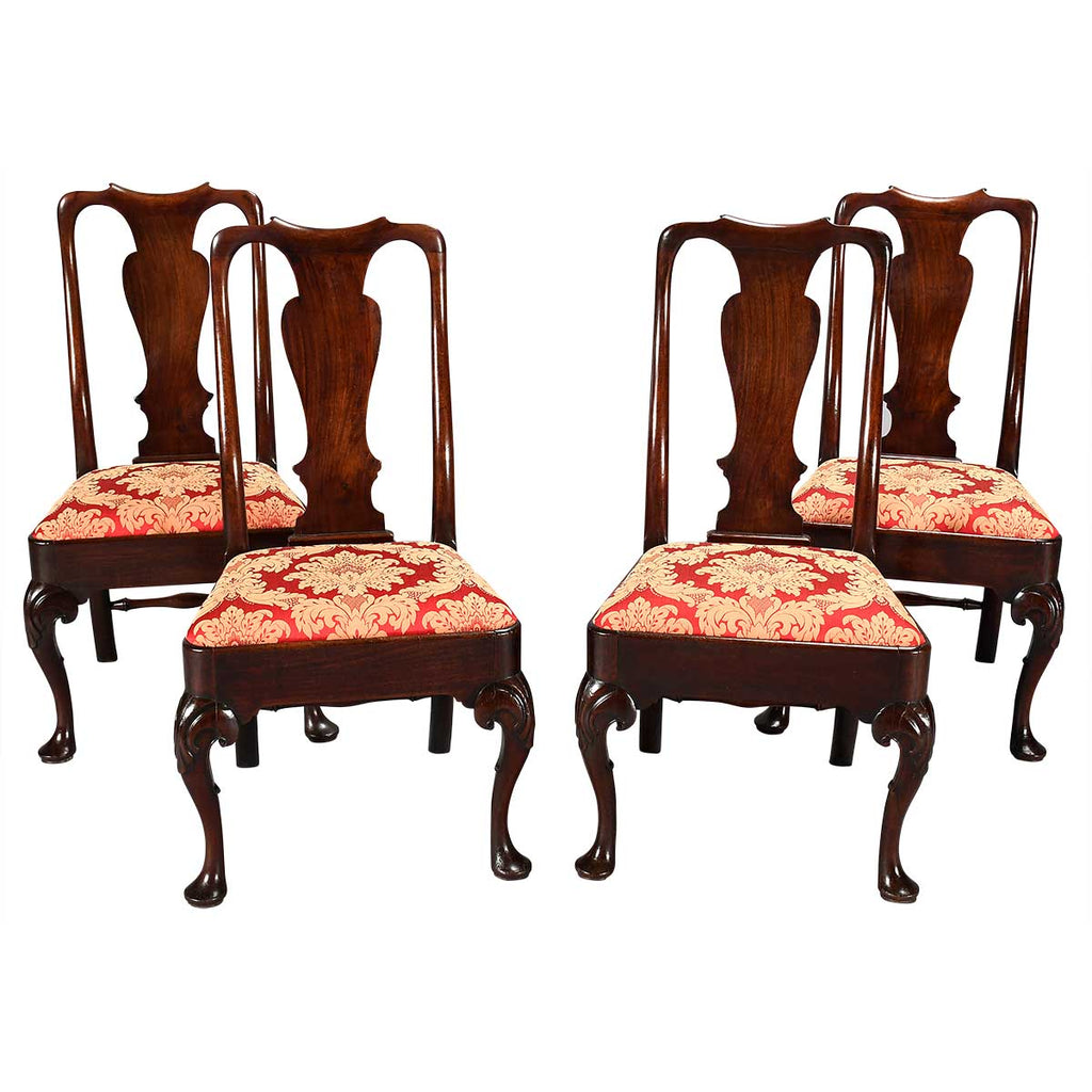 Four Mahogany Dining Chairs