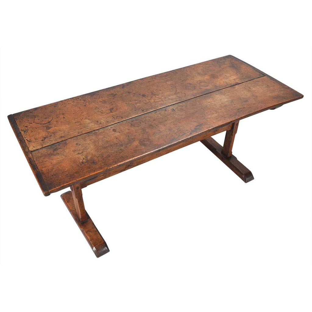 Arts and Crafts Period Trestle Table