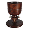 A Large and Rare Lignum Vitae Wassail Bowl