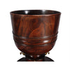 A Large and Rare Lignum Vitae Wassail Bowl