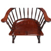 Low-Back Mahogany Windsor Chair
