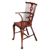Unusually Tall Comb-Back Windsor Chair in Mahogany