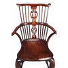 Unusually Tall Comb-Back Windsor Chair in Mahogany